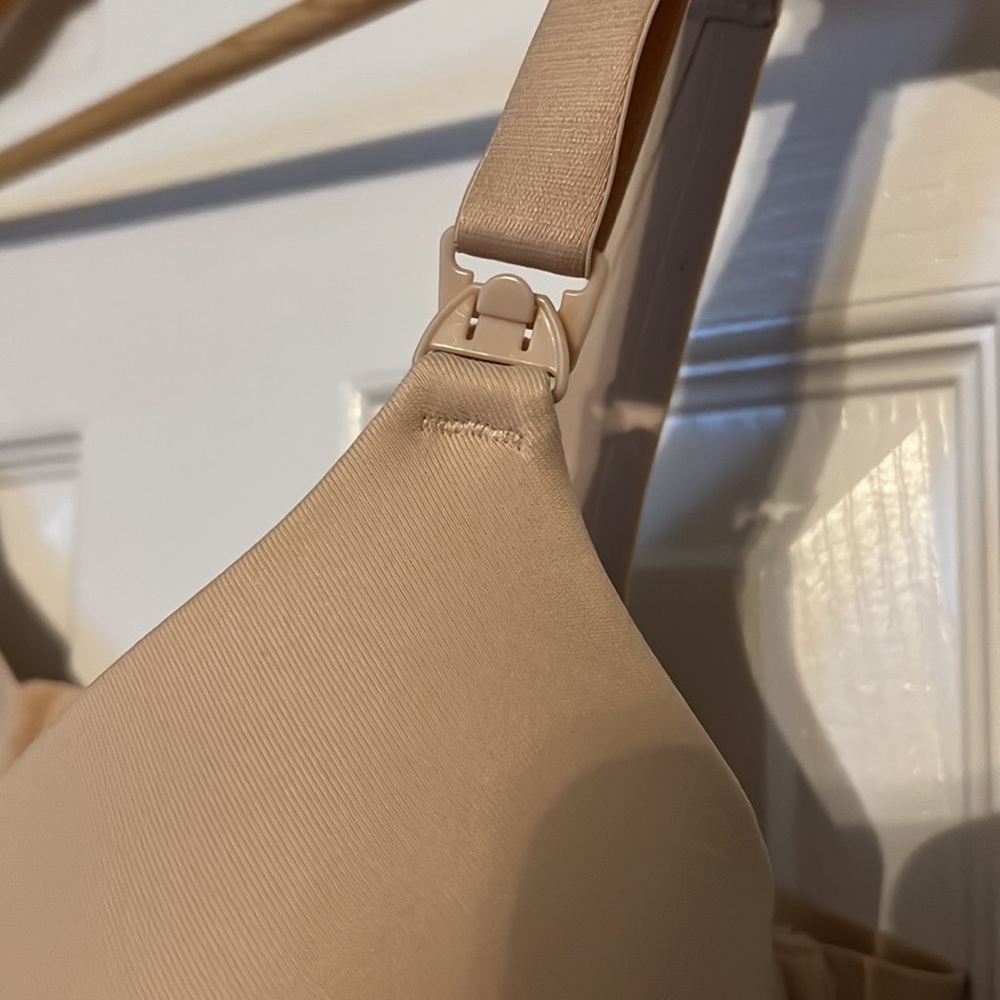 Motherhood Intimates Bra Beige Nursing Wire 36G